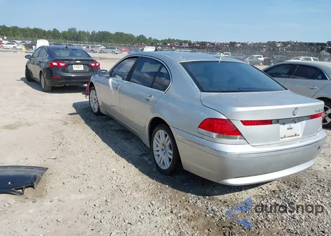 2003 BMW 745Li from USA, damaged, VIN WBAGN63403DR12770